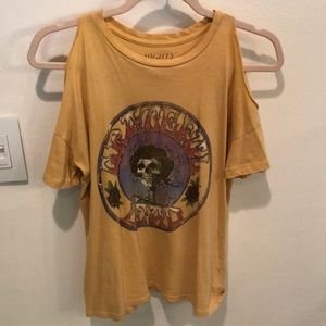 Cold shoulder Grateful Dead tee